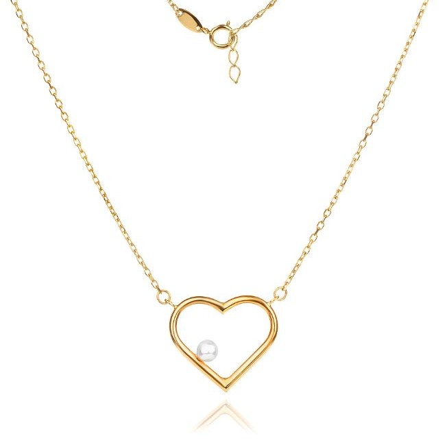 Златно колие  Pearly Touch