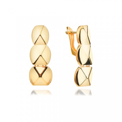 Златни обеци Apex