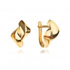 Златни обеци Fold