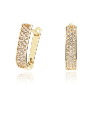 златни обеци куб 