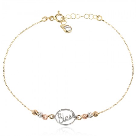 Златна гривна Blessa