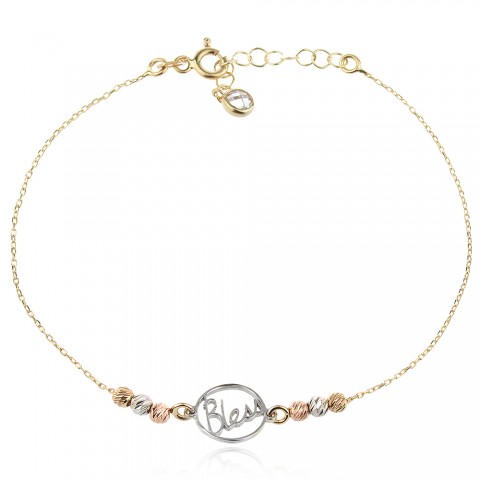 Златна гривна Blessa