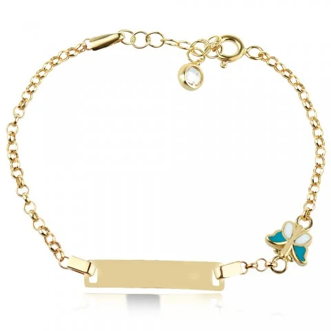 Златна детска гривна Fly Lulu