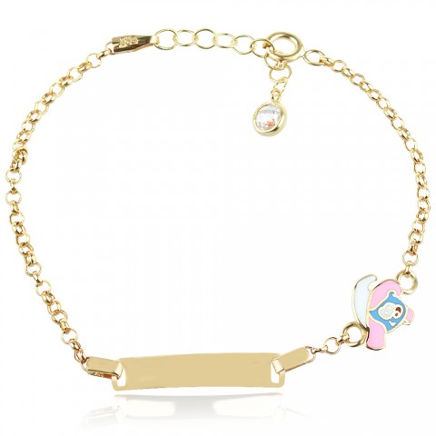 Златна детска гривна Goldy Pop