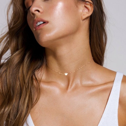  Златно колие Vivid Love