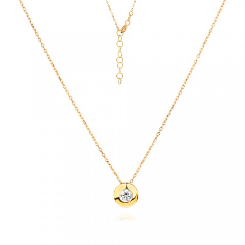 Златно колие Minimal