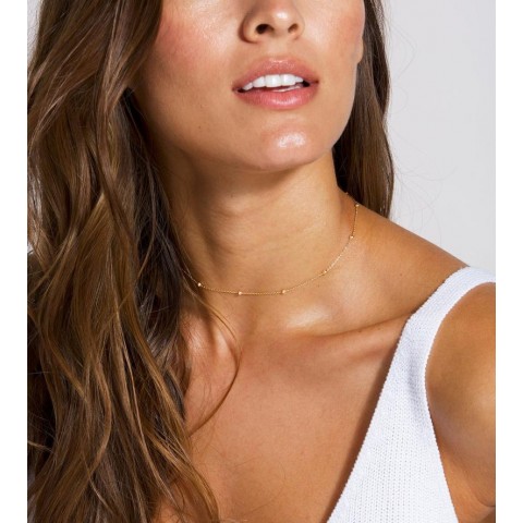 Златно колие Gleam