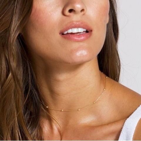 Златно колие Gleam