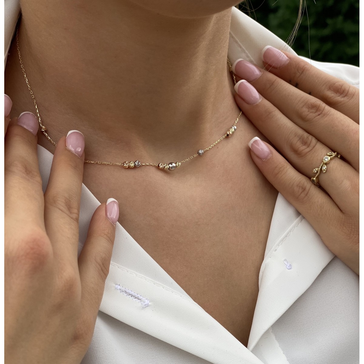 Златно колие Aria