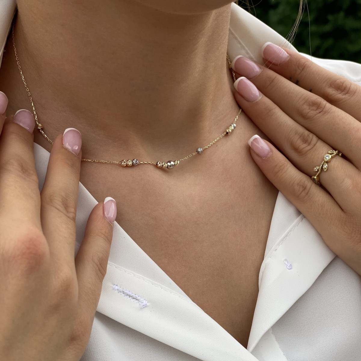 Златно колие Aria