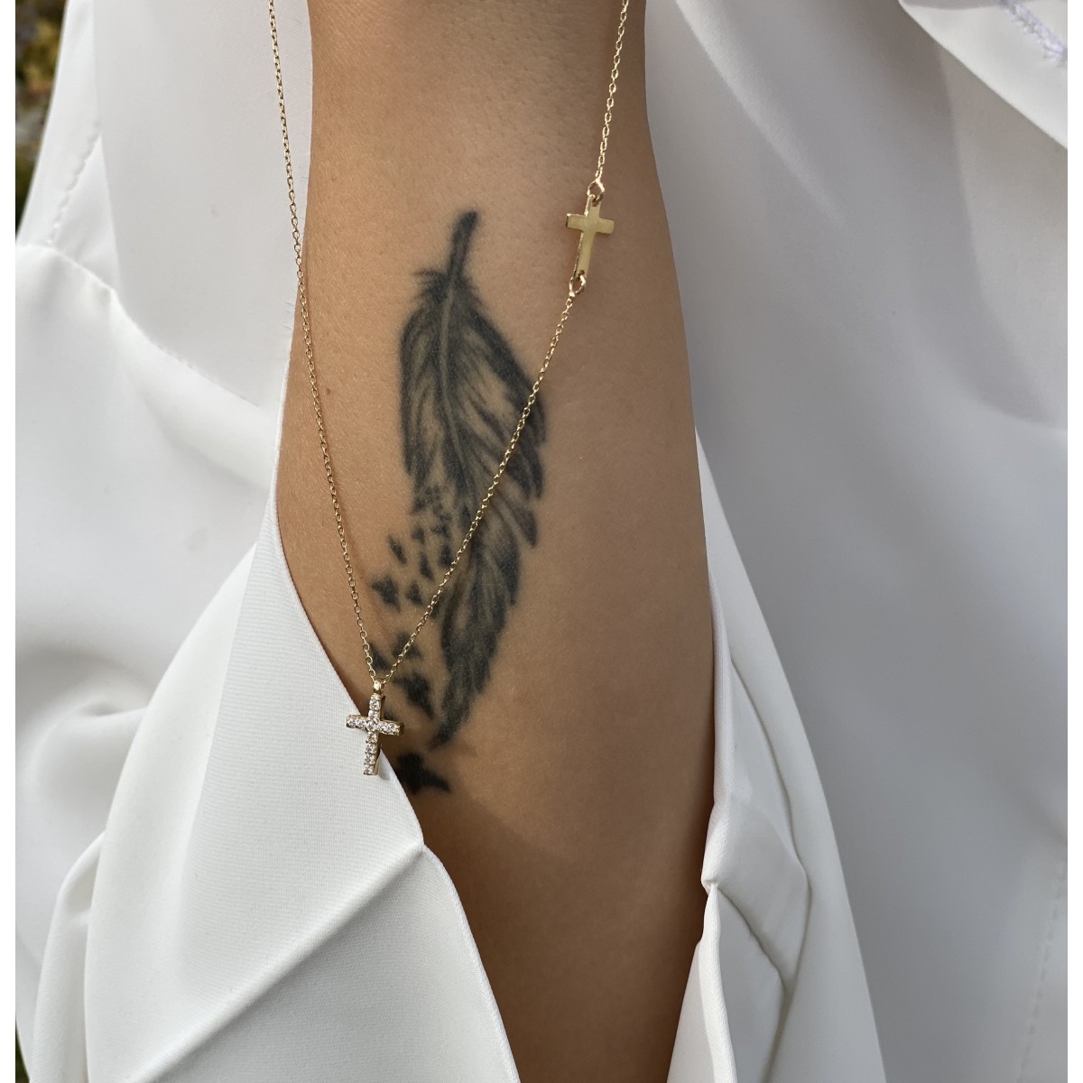 Златно колие Faith Златно колие Faith