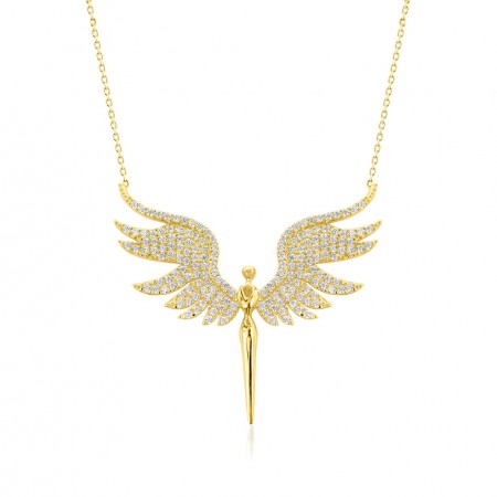 Златно колие Феникс 