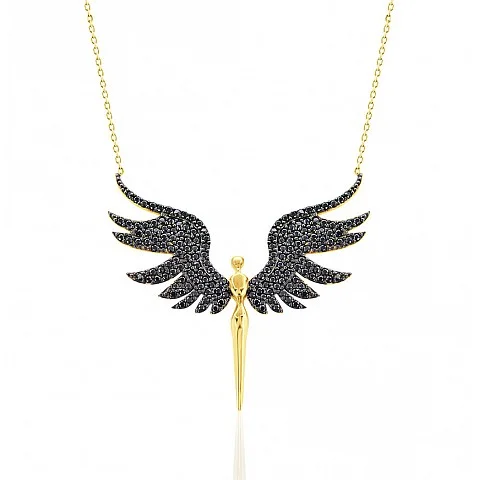 Златно колие Black phoenix