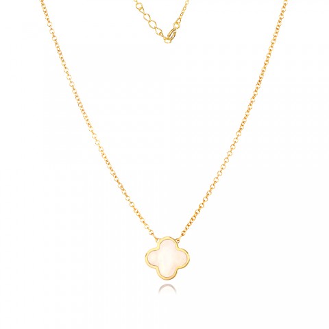 Златно колие Radiant Clover