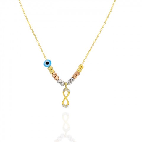 Златно колие Еndless