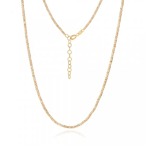 Златно колие Diamond Gleam