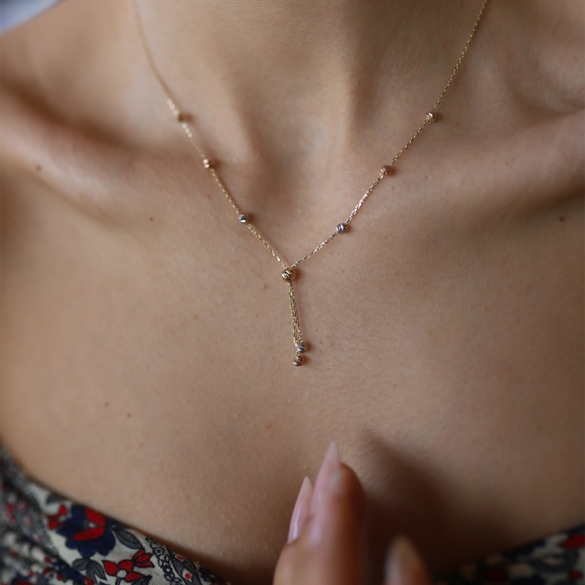  Златно колие Fantasy