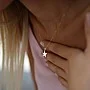Златно колие Galaxy