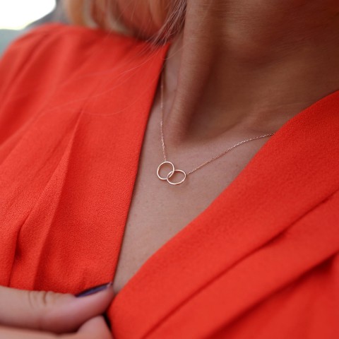 Златно колие Harmony