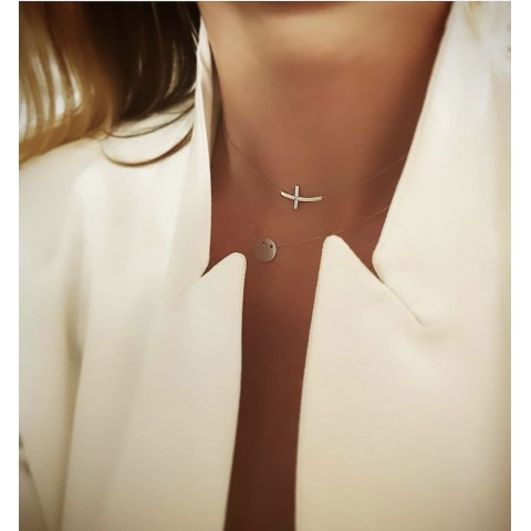 Златно колие Radiance