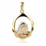 Златен медальон Virgin Mary