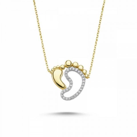 Златно колие Steps