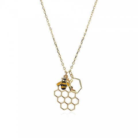 Златно колие Bee 