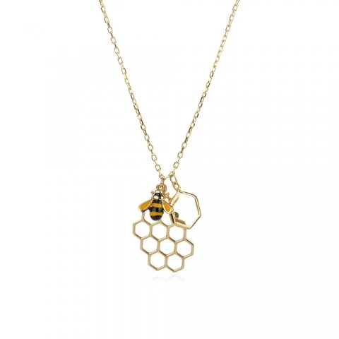 Златно колие Bee 