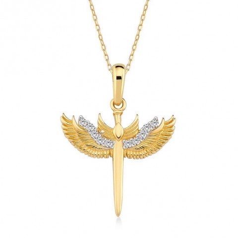 Златно колие Fiery Wings