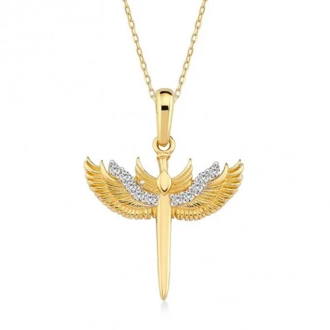 Златно колие Fiery Wings