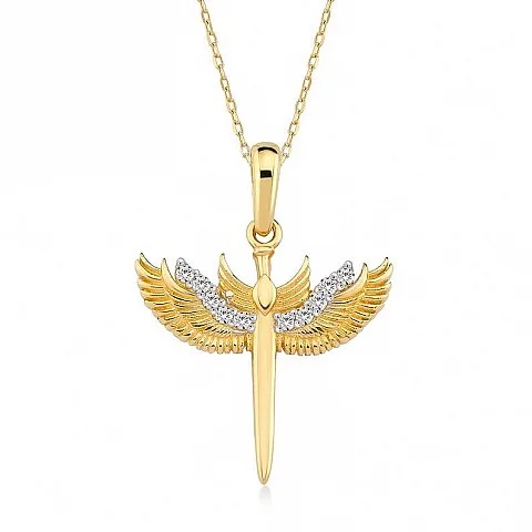 Златно колие Fiery Wings