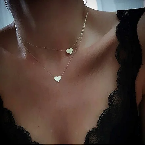 Златно колие Dual Love