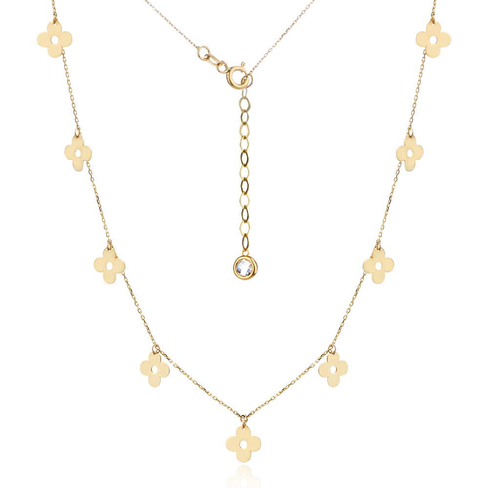 Златно колие Luck