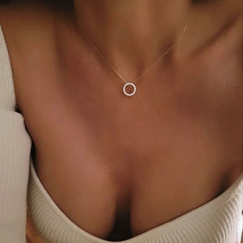 Златно колие Aveline