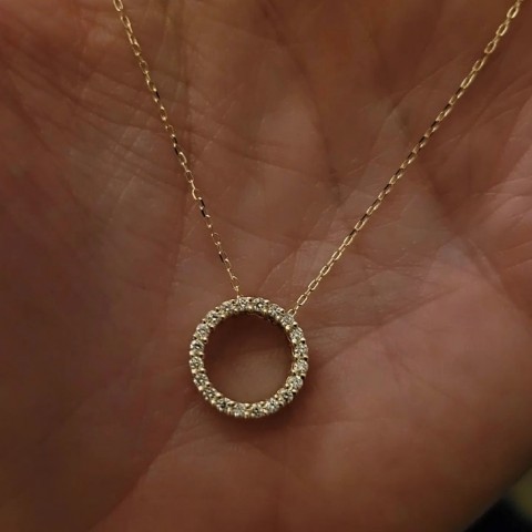 Златно колие Aveline