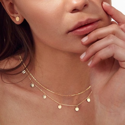 Златно колие Akira