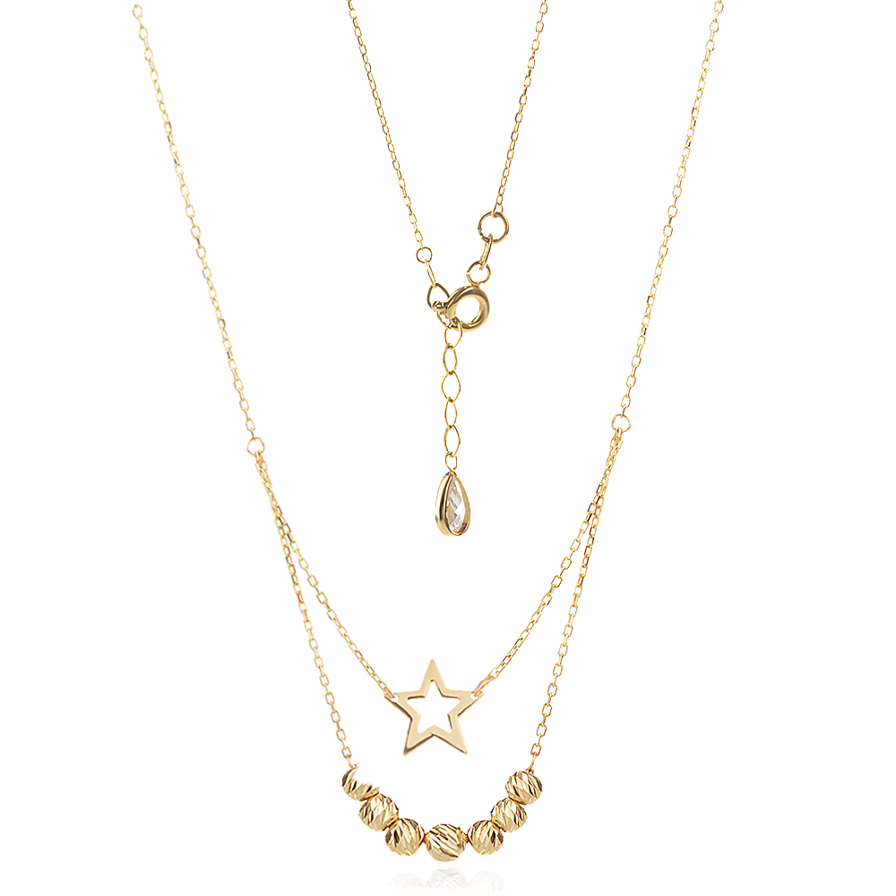 Златно колие Luma