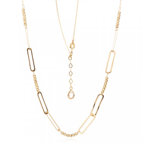 Златно колие Leo