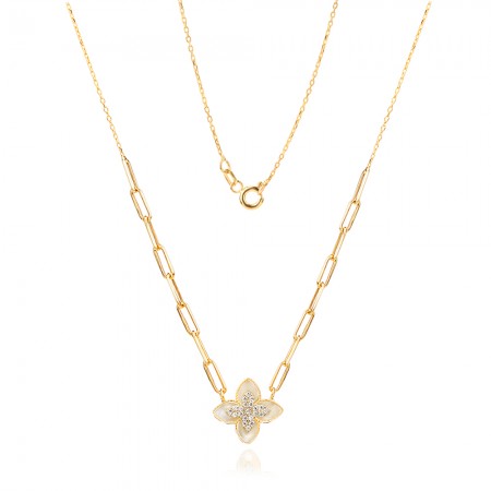 Златно колие Clara 