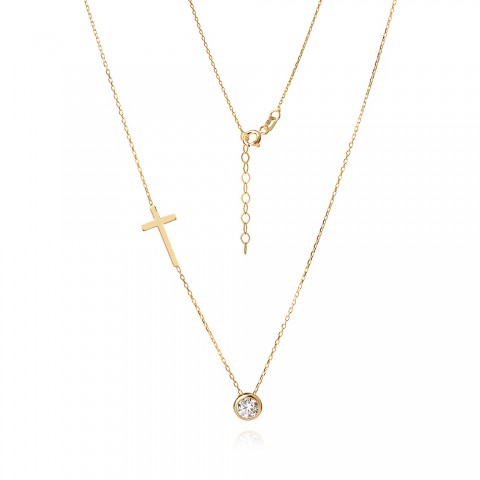 Златно колие Blessed