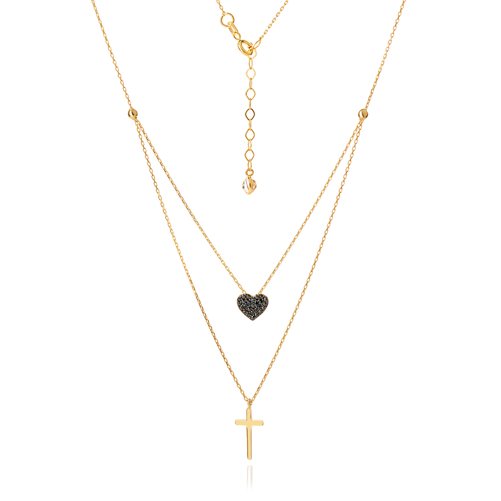 Златно колие Holy Heart