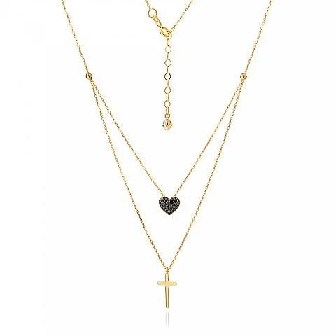 Златно колие Holy Heart