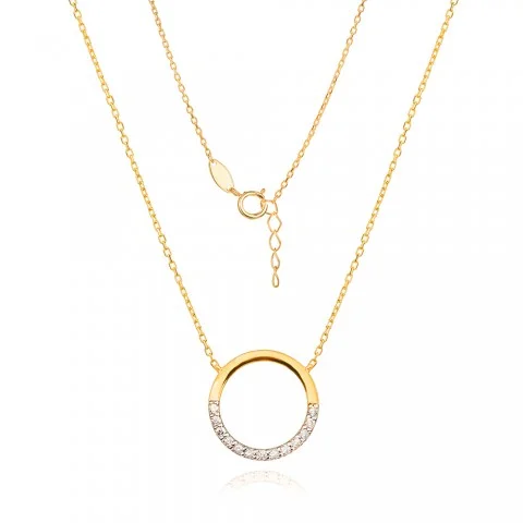 Златно колие Luxe Circle