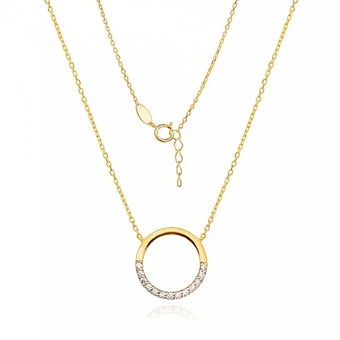 Златно колие Luxe Circle