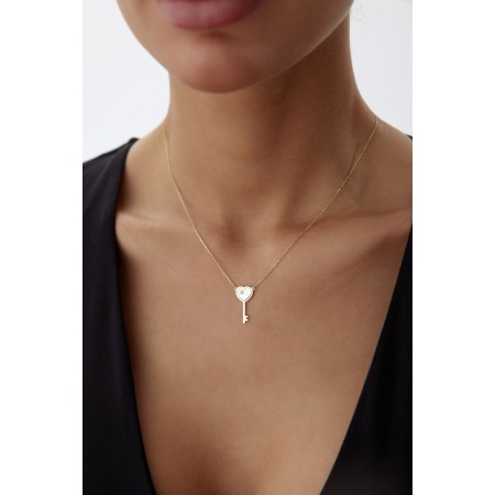 Златно колие Luna Key Златно колие Luna Key