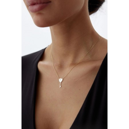 Златно колие Luna Key Златно колие Luna Key