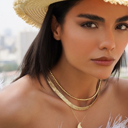 Златно колие Eleganza