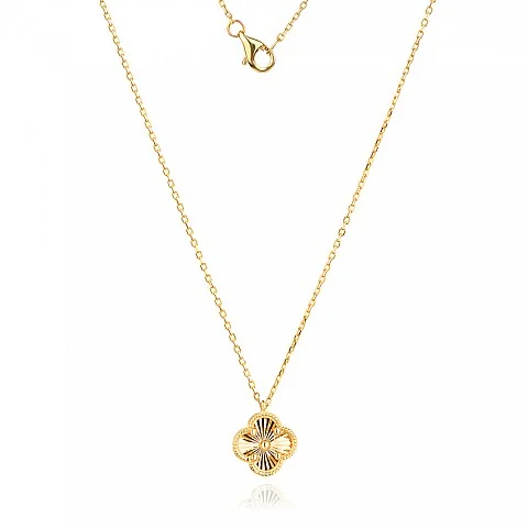 Златно колие Lucky Clover