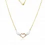 Златно колие Winged Heart