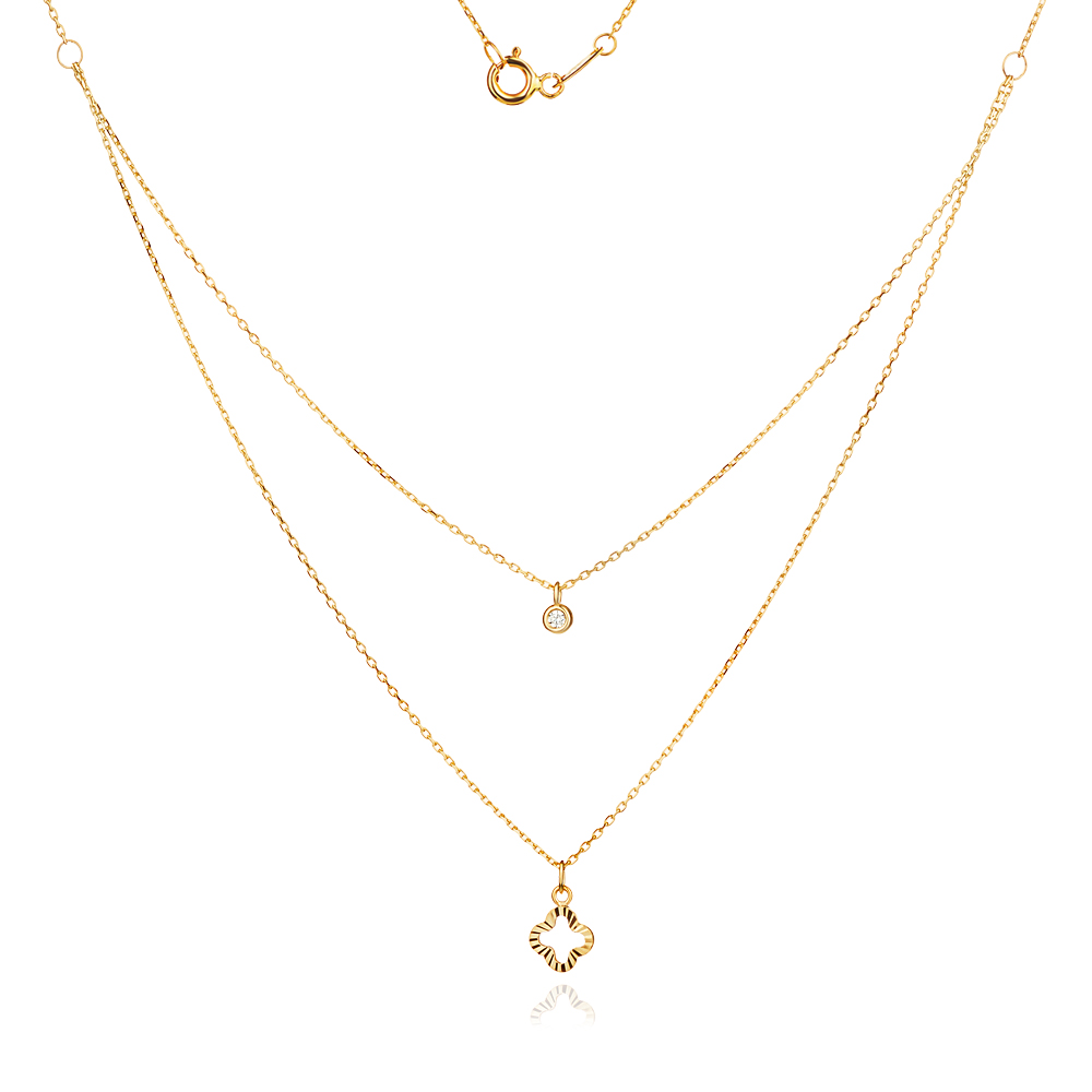 Златно колие Eva